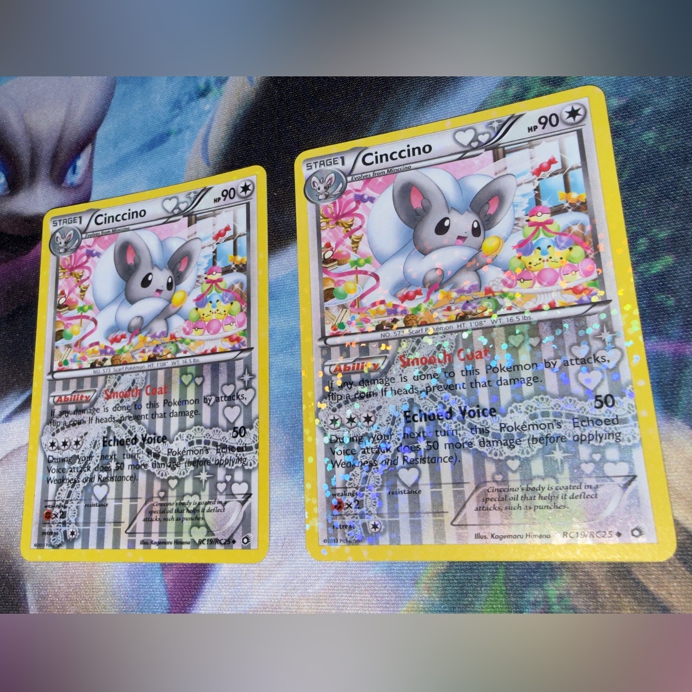 Cinccino Holo RC19/RC25 Radiant Collection Legendary Treasures 2013 Pokémon TCG